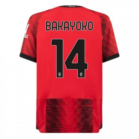 Maillot AC Milan Bakayoko 14 Domicile 2023-24